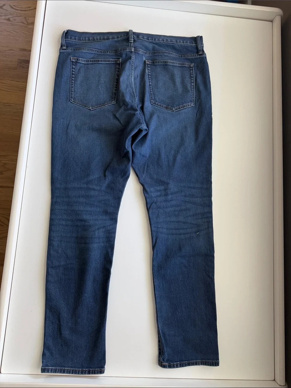 J. Crew Slim Flex Jeans in Deep Indigo Wash